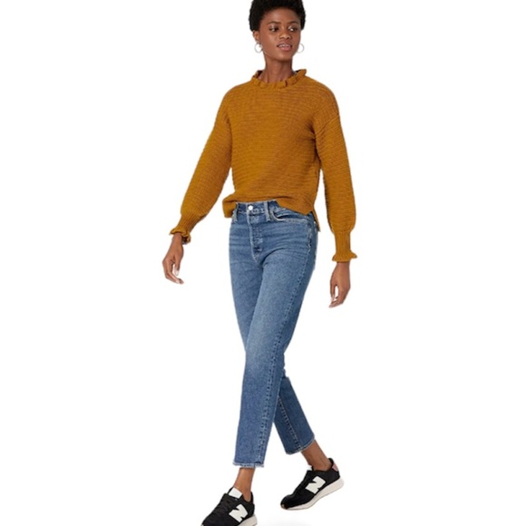 Madewell Ruffle Neck Sweater - Picture 3 of 11